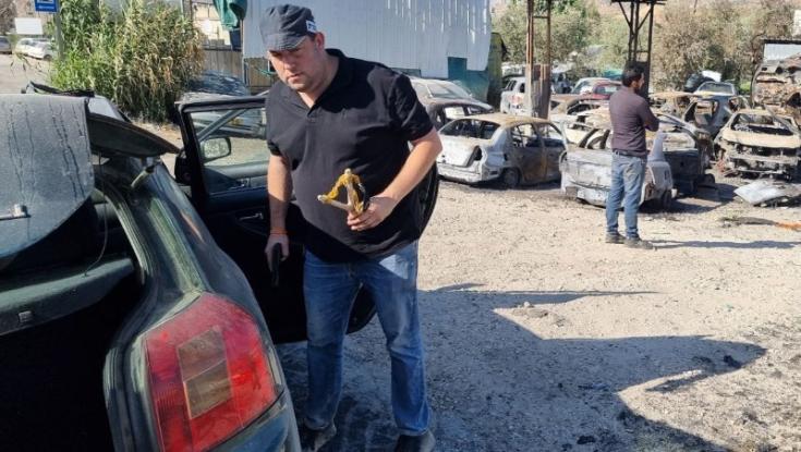 השריף: ראש מועצת שומרון לכד מיידי אבנים | צפו בתיעוד