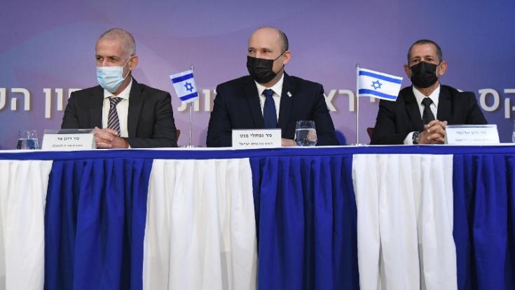 בנט בטקס חילופי ראש שב"כ : צריך להוציא לאויב את החשק