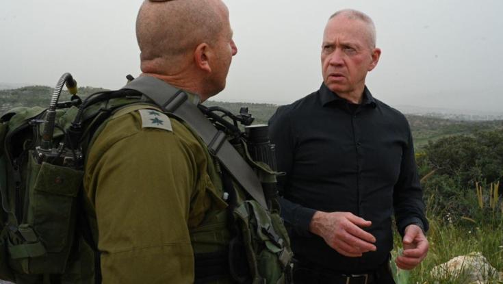 נערכים לבאות: שר הבטחון בביקור בצפון השומרון  - נבוא חשבון עם כל מחבל