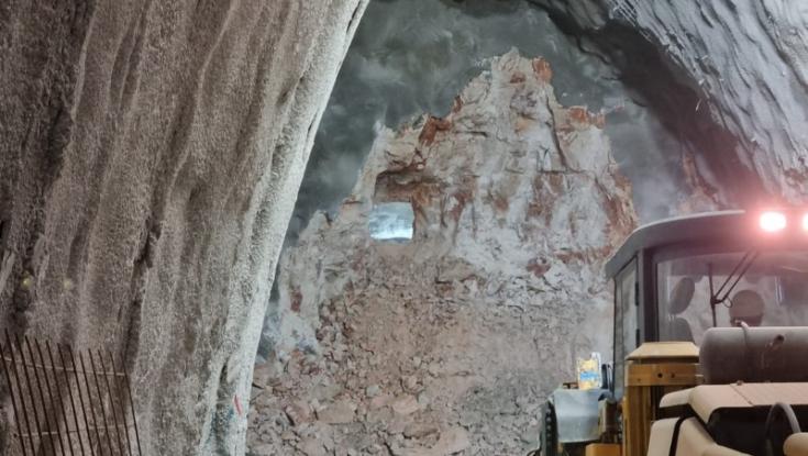 אור בקצה מנהרת הפקקים: נפרצה המנהרה הגדולה בכביש המנהרות של גוש עציון