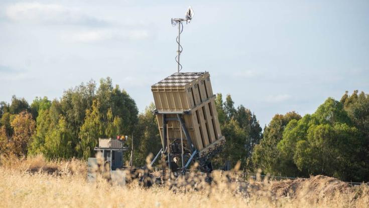 "מטרה הופלה": צה"ל חשף - כך כיפת ברזל מיירטת כטב"מים