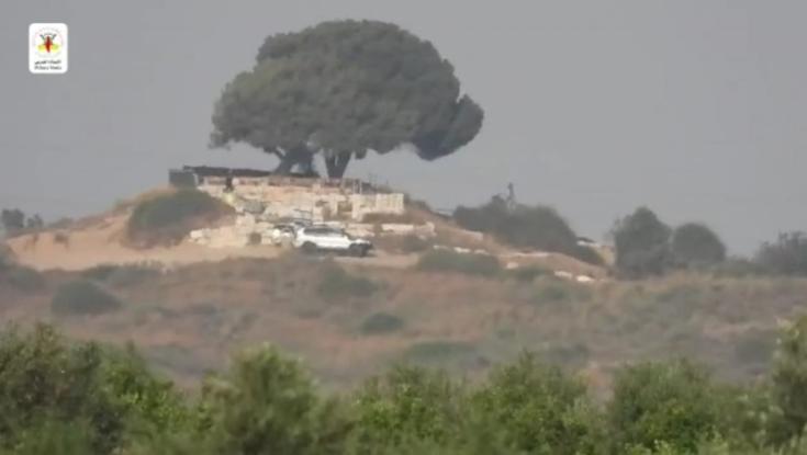הג'יהאד האיסלאמי מפרסם: תיעוד פגיעת ירי טיל נ"ט