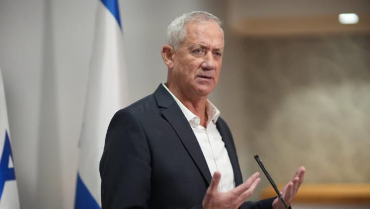 בני גנץ מזהיר: "זה יכול להוביל ליום קרב שיכול להתפתח לכמה ימי לחימה"