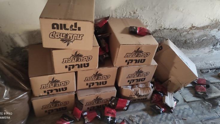 שוק שחור: המשטרה מצאה קפה מזוייף בשווי מאות אלפי שקלים