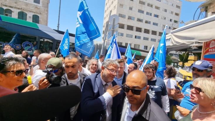 פעיל עצמה יהודית צעק, "מוות לערבים": כך הגיב בן גביר