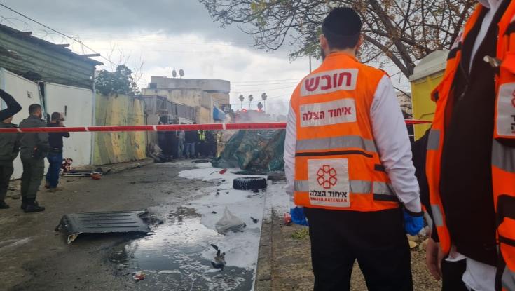 נהג רכב נהרג כתוצאה מפיצוץ ברכבו