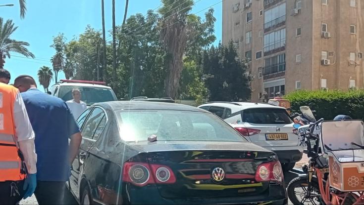 הולכת רגל נפגעה מרכב בחדרה &ndash; מצבה בינוני