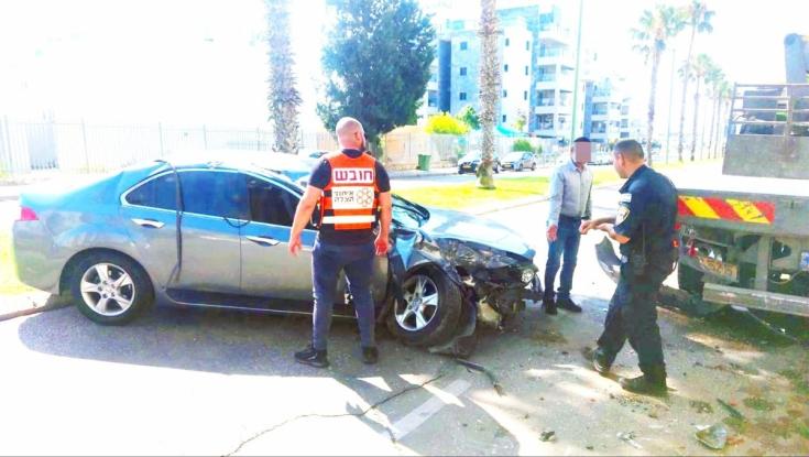 בת 32 נפצעה בינוני בתאונה באשקלון