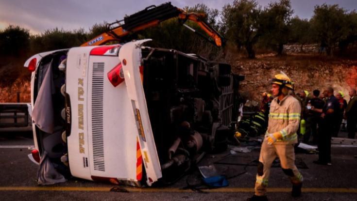 יממה לאחר התאונה הקשה: לא ידוע מה גרם לסטיית הנהג