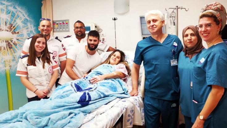 לידת עכוז באמבולנס: הנס הכפול של דורין מרמת הגולן