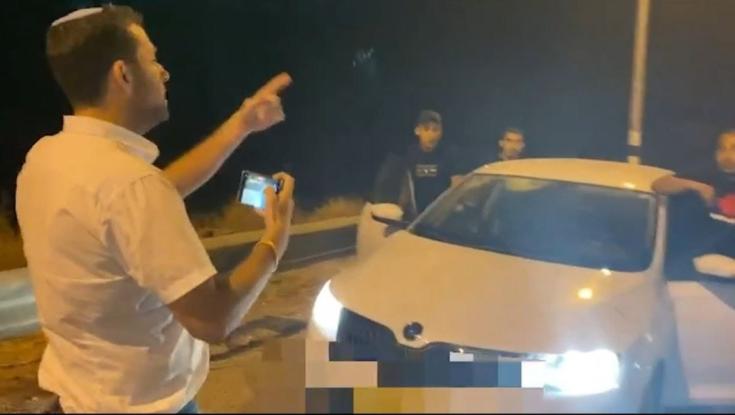 מתפרעים ערבים בכביש 5: ראש מועצת שומרון הבריח אותם עד להגעת הכוחות