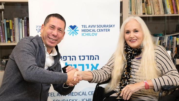 מירי אלוני מתרגשת: "זו המתנה הכי גדולה שקיבלתי בחיי"