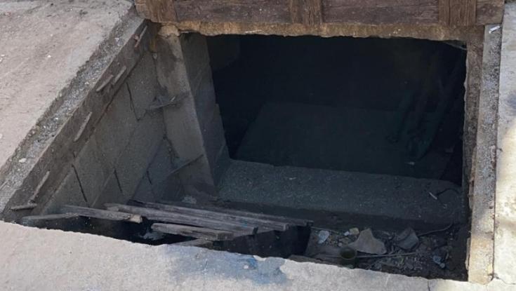 משטרת ישראל עצרה חשוד בסחר באמצעי לחימה במנהרה מתחת לביתו