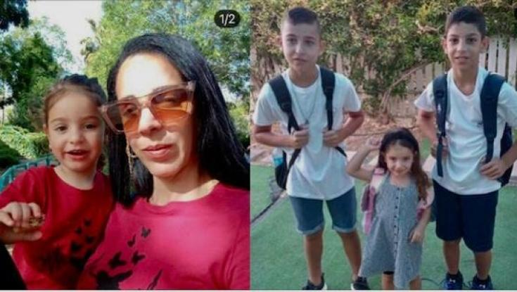 "ארבעה פרחים": פצוע על אלונקה, ראובן הגיע להלווית אשתו וילדיו