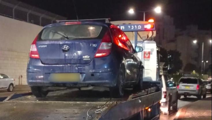 שומרון: שמונה כלי רכב גנובים נתפסו במהלך סוף השבוע