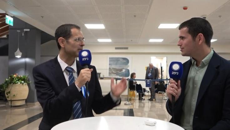 השבעת הכנסת: משה סעדה אומר תודה לשי ניצן