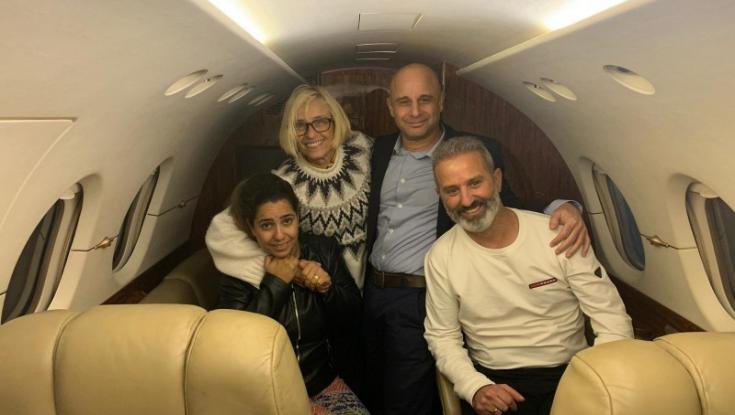 בני הזוג אוקנין הגיעו לישראל: "מודים לנשיא הטורקי"