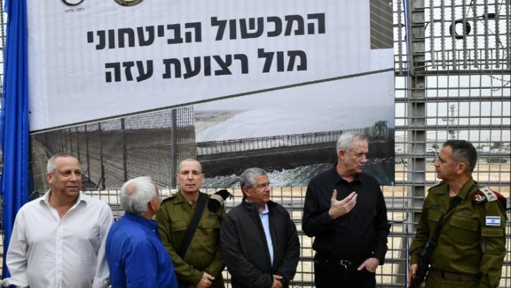 "קיר פלדה ובטון": נחנך המכשול הביטחוני בגבול עזה