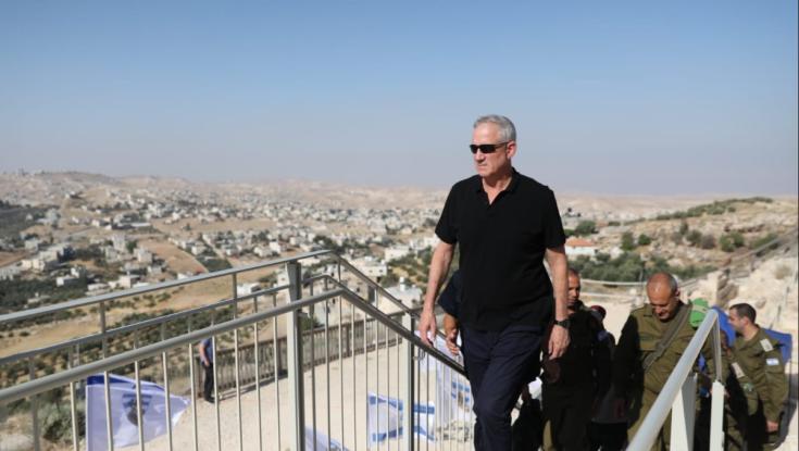 גנץ על חוק יהודה ושומרון: הכרחי כדי למנוע מהאזור להפוך למערב פרוע