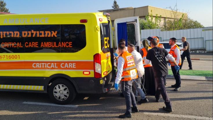 טבריה: הולך רגל נפצע קשה כתוצאה מפגיעת רכב