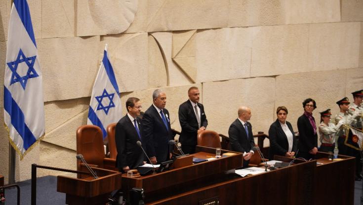הכנסת ה-25 במספרים: צפו בתמונות מרגעי ההשבעה