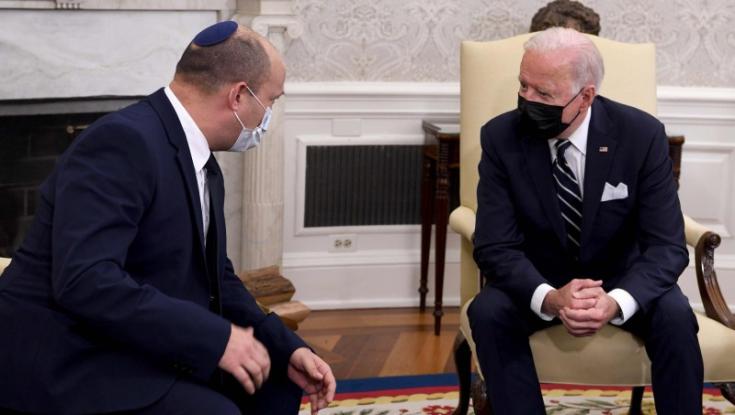 האם נשיא ארצות הברית נמנם בפגישה עם נפתלי בנט?
