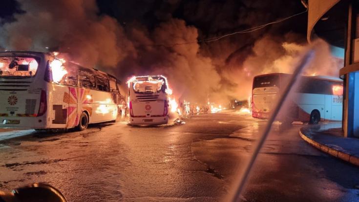 הרב שמואל אליהו תוהה מי אשם בהצתת האוטובוסים בצפת