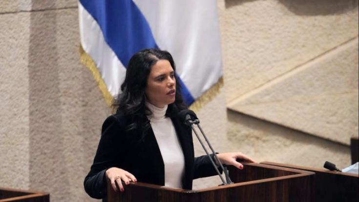 איילת שקד: "יש טרור פלשתיני, בזה הממשלה צריכה לעסוק"