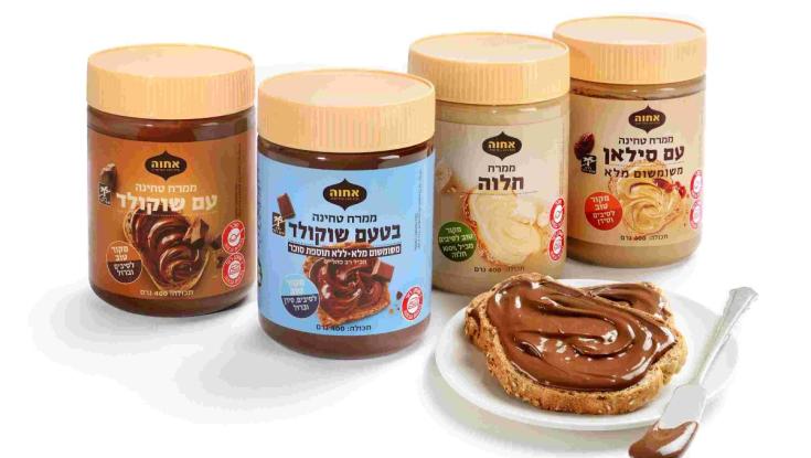 מושלם לארוחת עשר: טחינה עם שוקולד ללא תוספת סוכר
