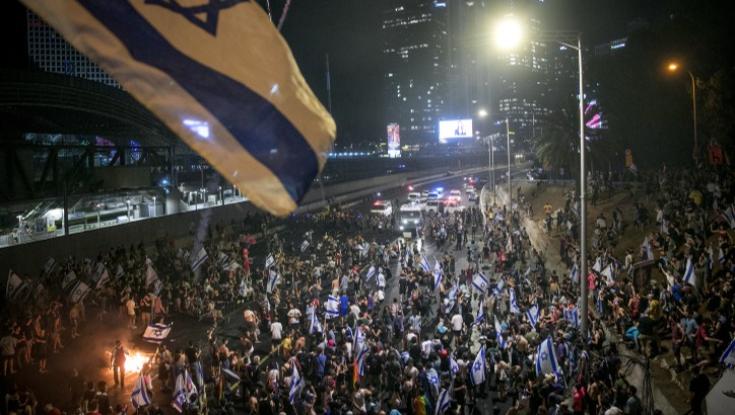 "ההשוואה בין ההתנתקות לבין ההתנגדות לרפורמה לא נכונה"