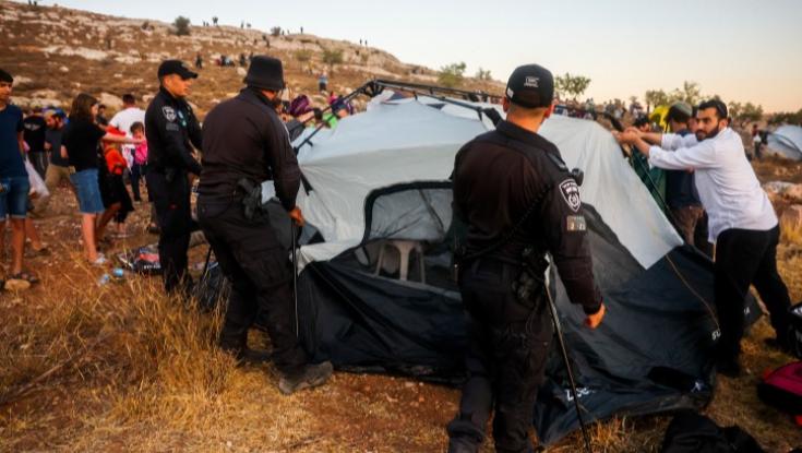 נקודות התיישבות חדשות | "הכוחות פועלים כדי למנוע הקמת מאחזים בלתי חוקיים"