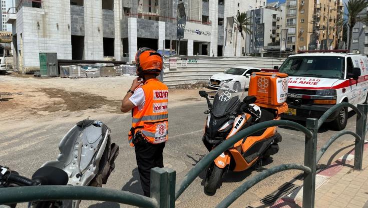 נתניה: פועל נפל מפיגום &ndash; מצבו בינוני