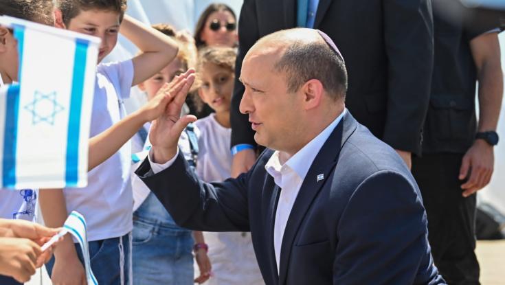 בנט באלקנה: אחדות זה לבוא במגע גם עם שמאלנים