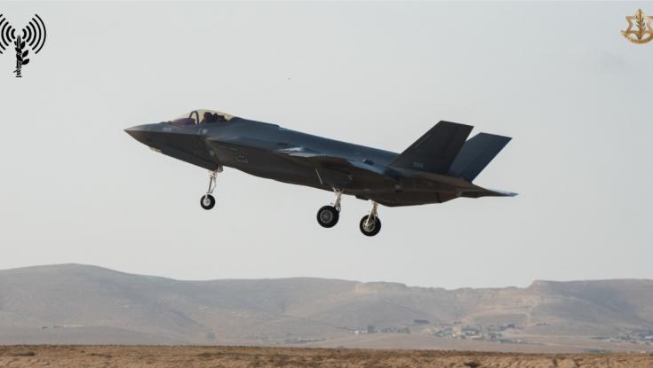 כך הוזנקו מטוסי האדיר ליירוט מל"טים איראניים