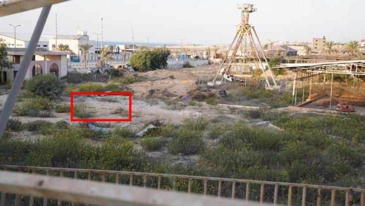 צה"ל חשף משגרי רקטות בגן השעשועים ובבריכות הילדים