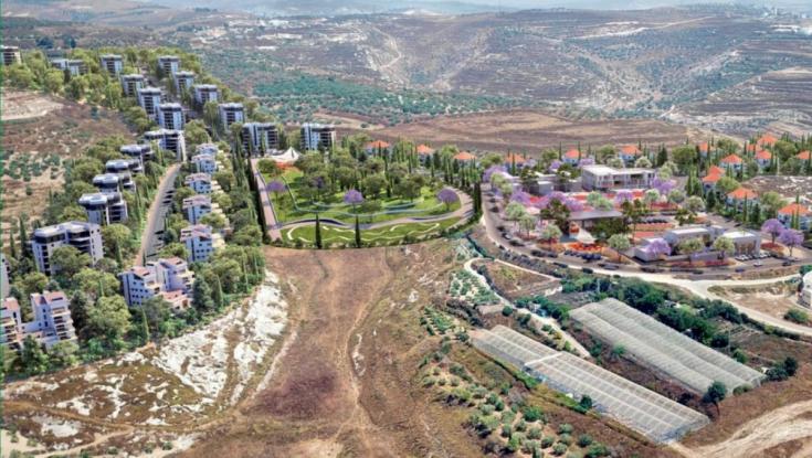 בנייני ענק ביישוב קדומים: אושרה בניית 1,388 יחידות דיור חדשות