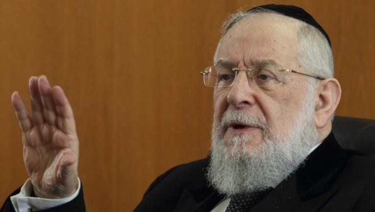 הרב ישראל לאו: "אין לנו ברירה אלא לעשות עסקה כדי להציל ולו חטוף אחד"