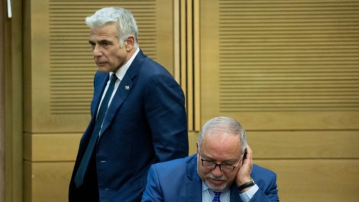 "ספין אלקטורלי, החלטה צינית": אביגדור ליברמן במתקפה נגד יאיר לפיד