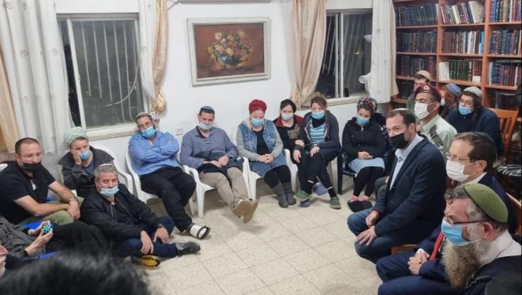 הנשיא הרצוג על פינוי חומש: "אפעל מול היועץ לביטחון לאומי של ארה''ב"