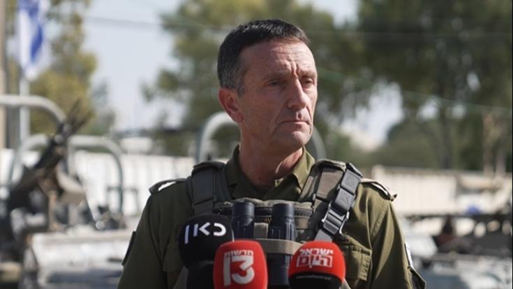 הרמטכ"ל בעוטף עזה: "יחיא סינוואר וכל המערכת שתחתיו הם בני מוות. נפרק אותם"