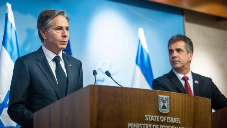 שר החוץ שוחח עם בלינקן: "ישראל היא דמוקרטיה חזקה"