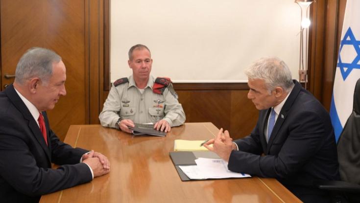 לפיד ונתניהו נפגשו בנושא הסכם הגרעין: "ישראל חזקה ותפעל יחד"