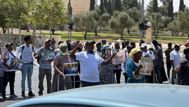 יוצאי אתיופיה מוחים בירושלים: "מטוס החילוץ הביא רק כ-200 איש"