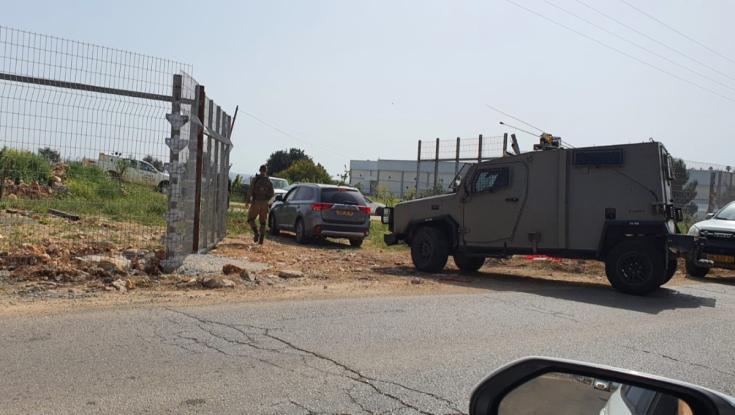 גל טרור: חשד לפיגוע דקירה סמוך לאזור תעשייה ברקן בשומרון