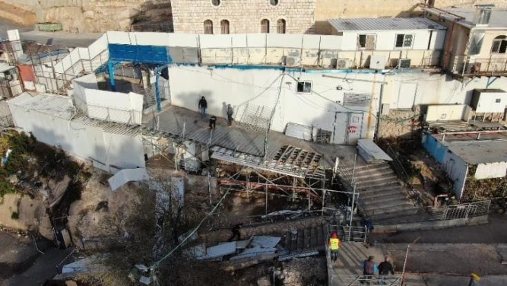 המקום בו אירע האסון: הרשות לאכיפת במקרקעין פירקה את גשר דב במירון