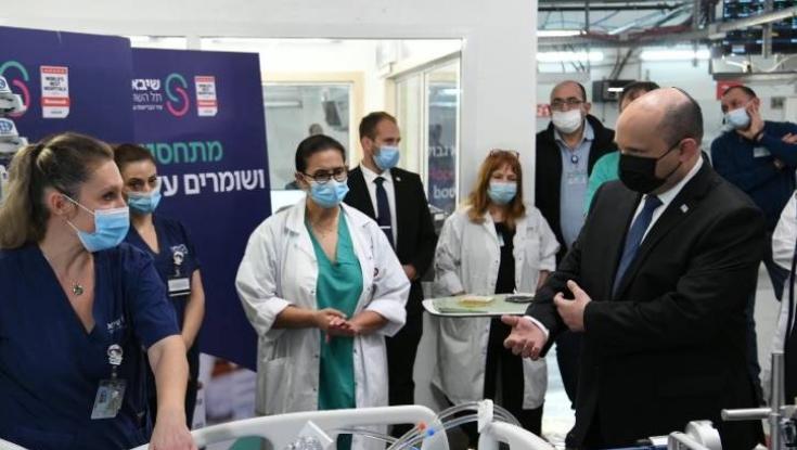 ראש הממשלה בנט בשיבא: "החיסון הרביעי בטוח, זה ודאי"
