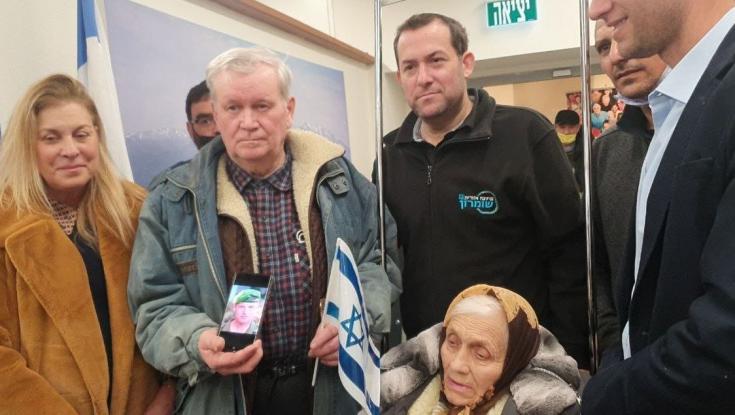 אחרי 20 שנה: נחת בישראל הפליט אביו של גיבור ישראל גרמן רשקוב