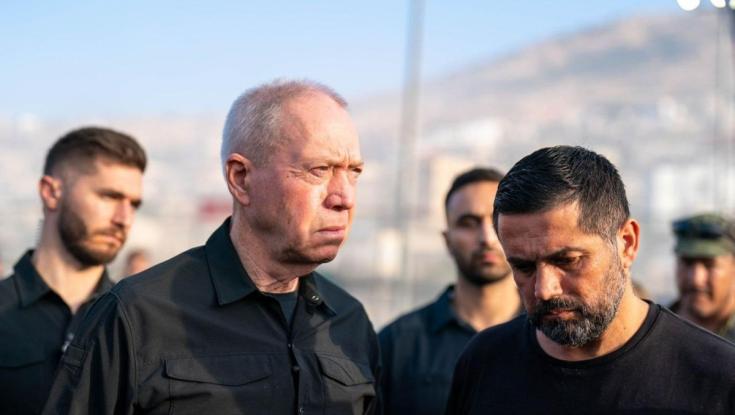 גלנט במג'דל שמס: "חיזבאללה אחראים לזה והם ישלמו את המחיר"