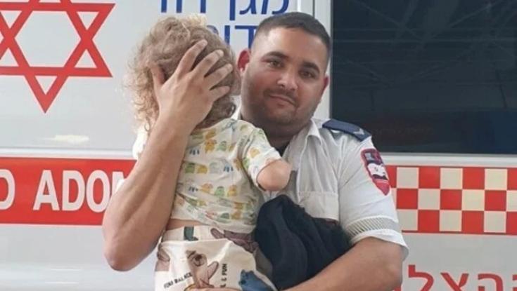 בן שנתיים וחצי אותר לבדו בדיזינגוף: "דיבר איתנו והתעניין באמבולנס"