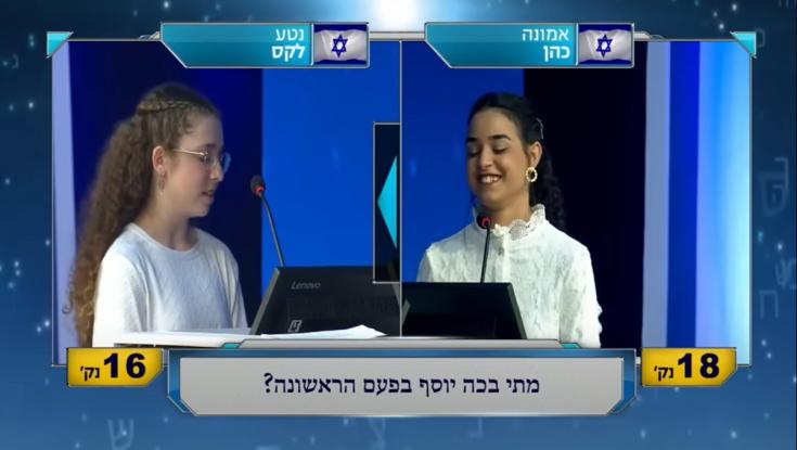 השאלות שהכשילו את הסגנים בחידון התנ"ך רגע לפני הזכייה